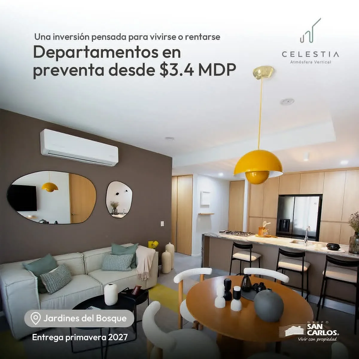 Pre venta departamento en zona Chapalita